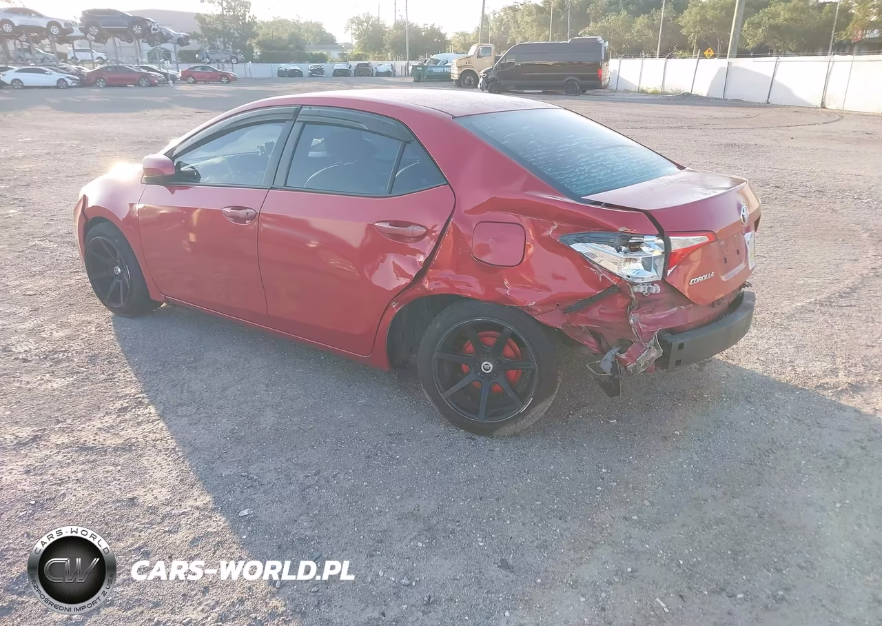 2016 Toyota Corolla Le VIN:5YFBURHE5GP377005 - 3