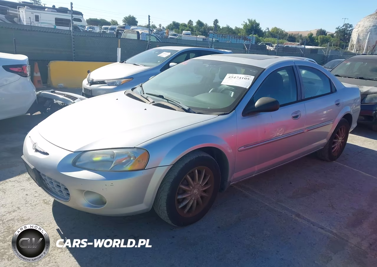 2002 Chrysler Sebring Lxi VIN:1C3AL56R72N188525 - 2