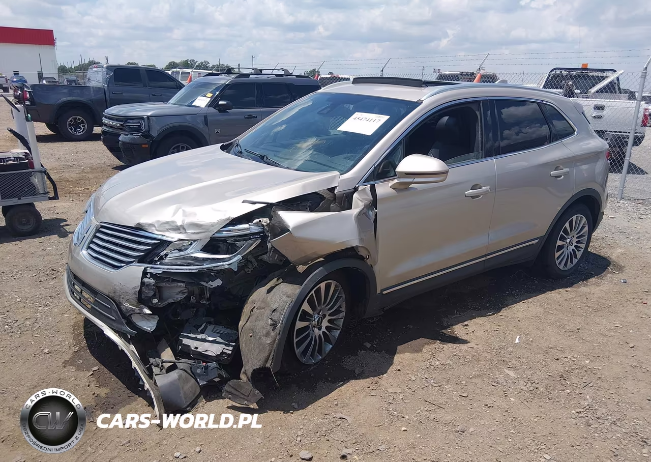 2015 Lincoln Mkc VIN:5LMCJ1A92FUJ25914 - 2