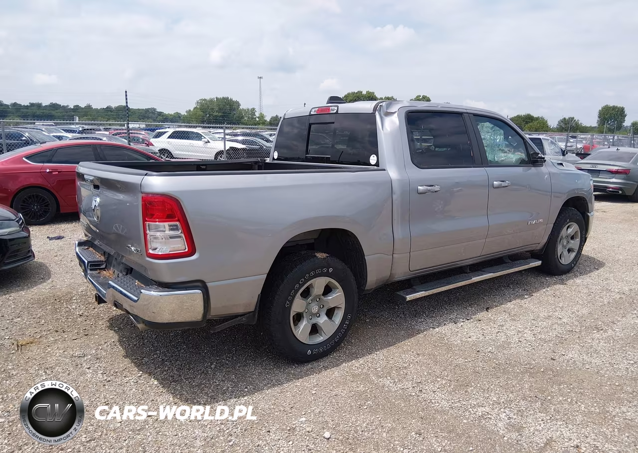 2019 Ram 1500 Big Horn-Lone Star 4X4 5'7 Box VIN:1C6SRFFT9KN842240 - 4