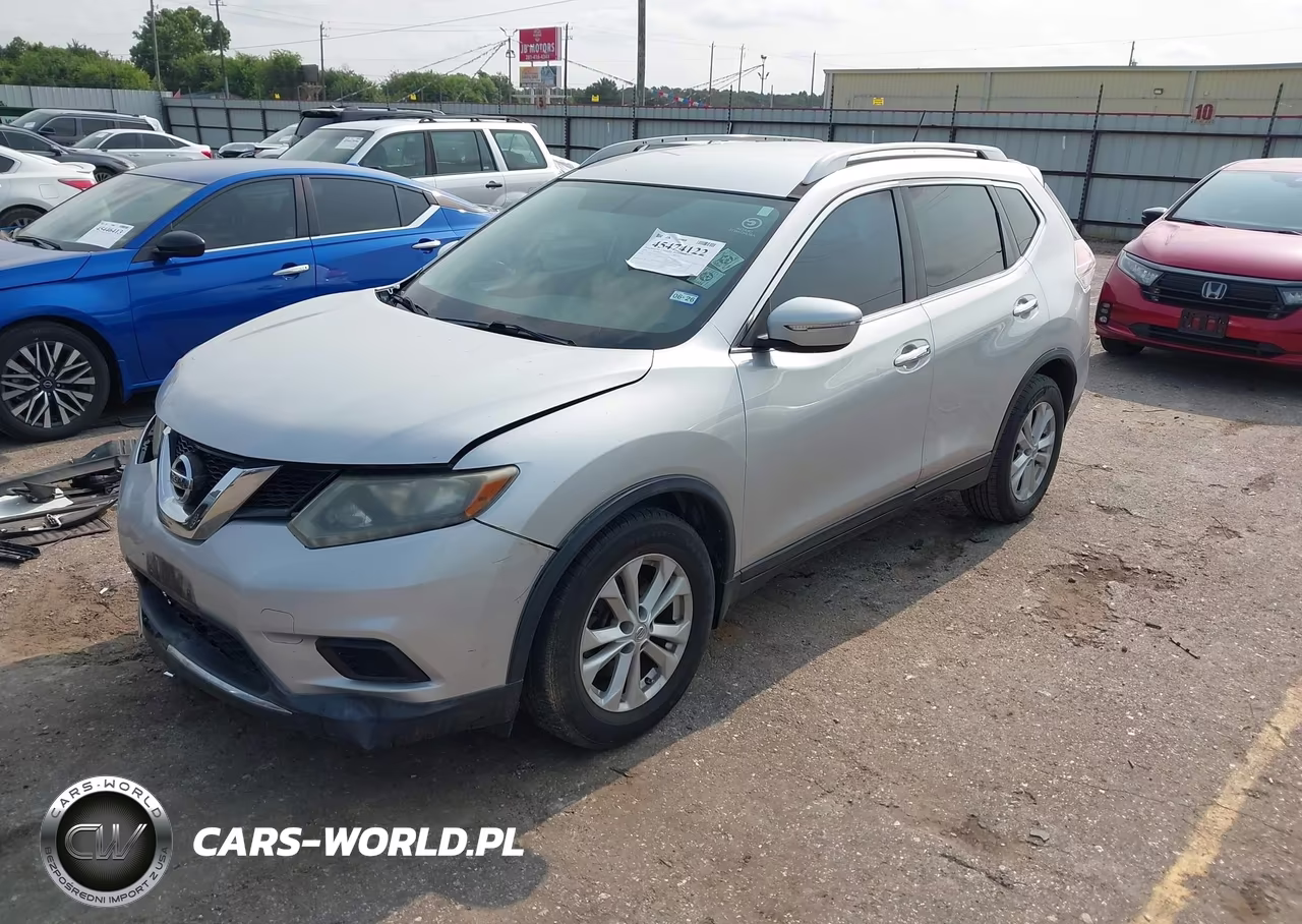 2014 Nissan Rogue Sv VIN:5N1AT2ML7EC760794 - 2