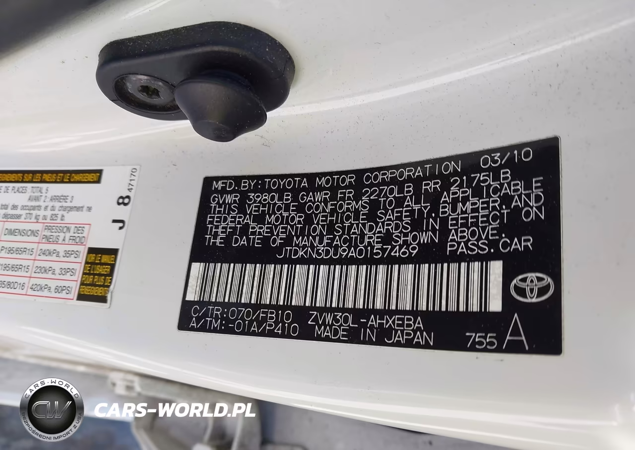 2010 Toyota Prius Ii VIN:JTDKN3DU9A0157469 - 9
