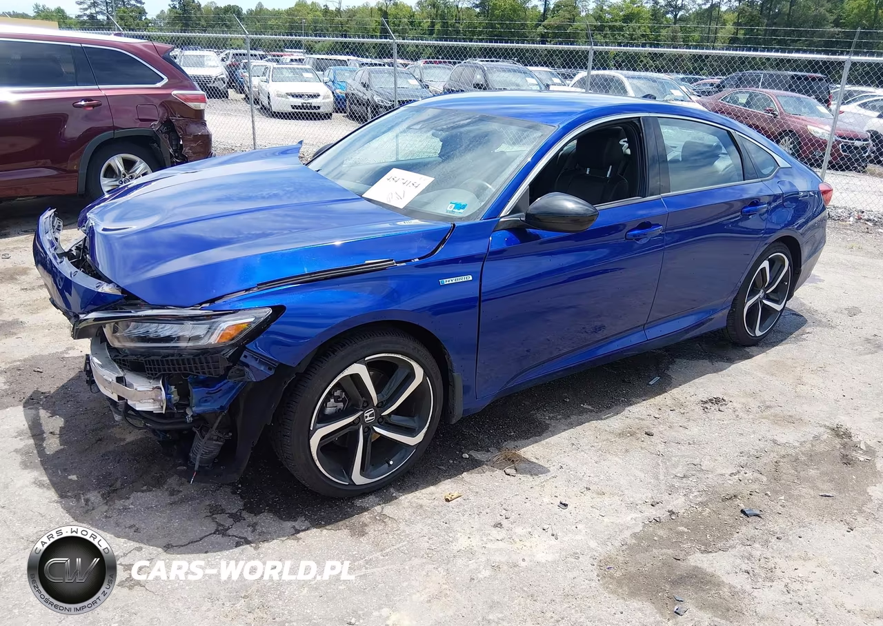 2022 Honda Accord Hybrid Sport VIN:1HGCV3F2XNA006514 - 2