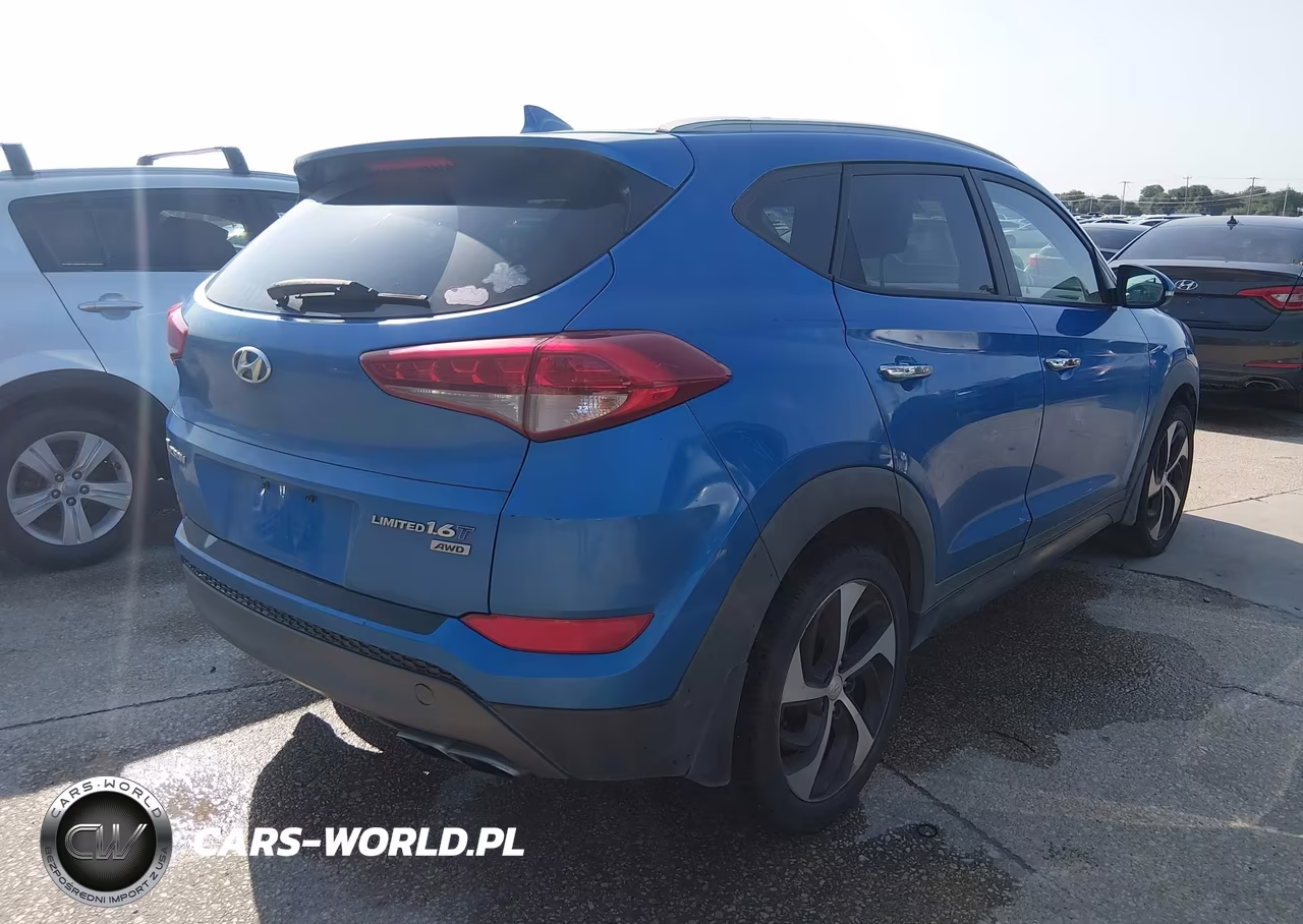 2016 Hyundai Tucson Limited VIN:KM8J3CA26GU124043 - 4