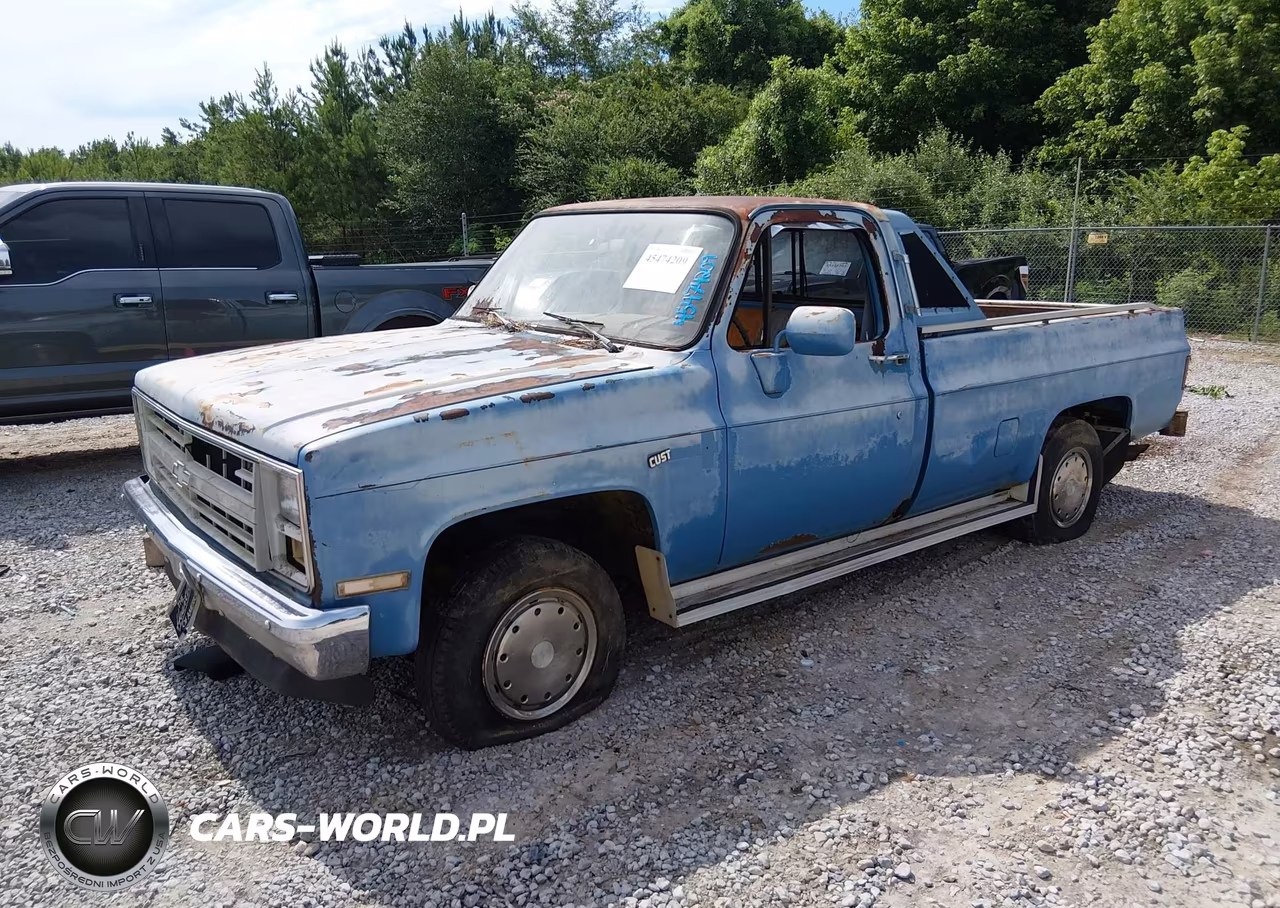1986 Chevrolet C20 VIN:1GCEC24H7GF337054 - 2