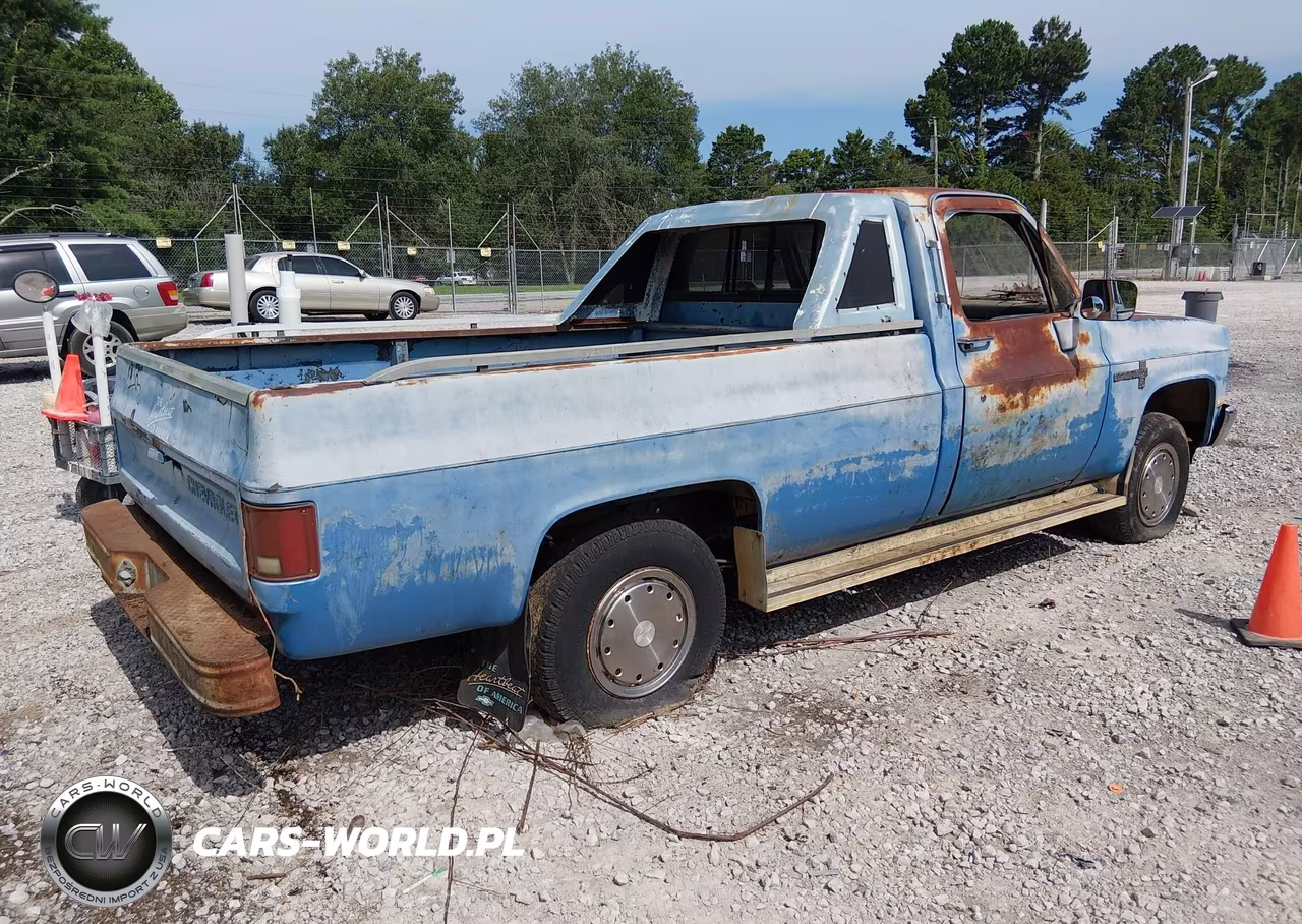 1986 Chevrolet C20 VIN:1GCEC24H7GF337054 - 4