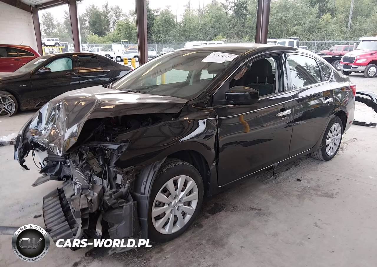 2017 Nissan Sentra Sv VIN:3N1AB7AP2HL648105 - 2