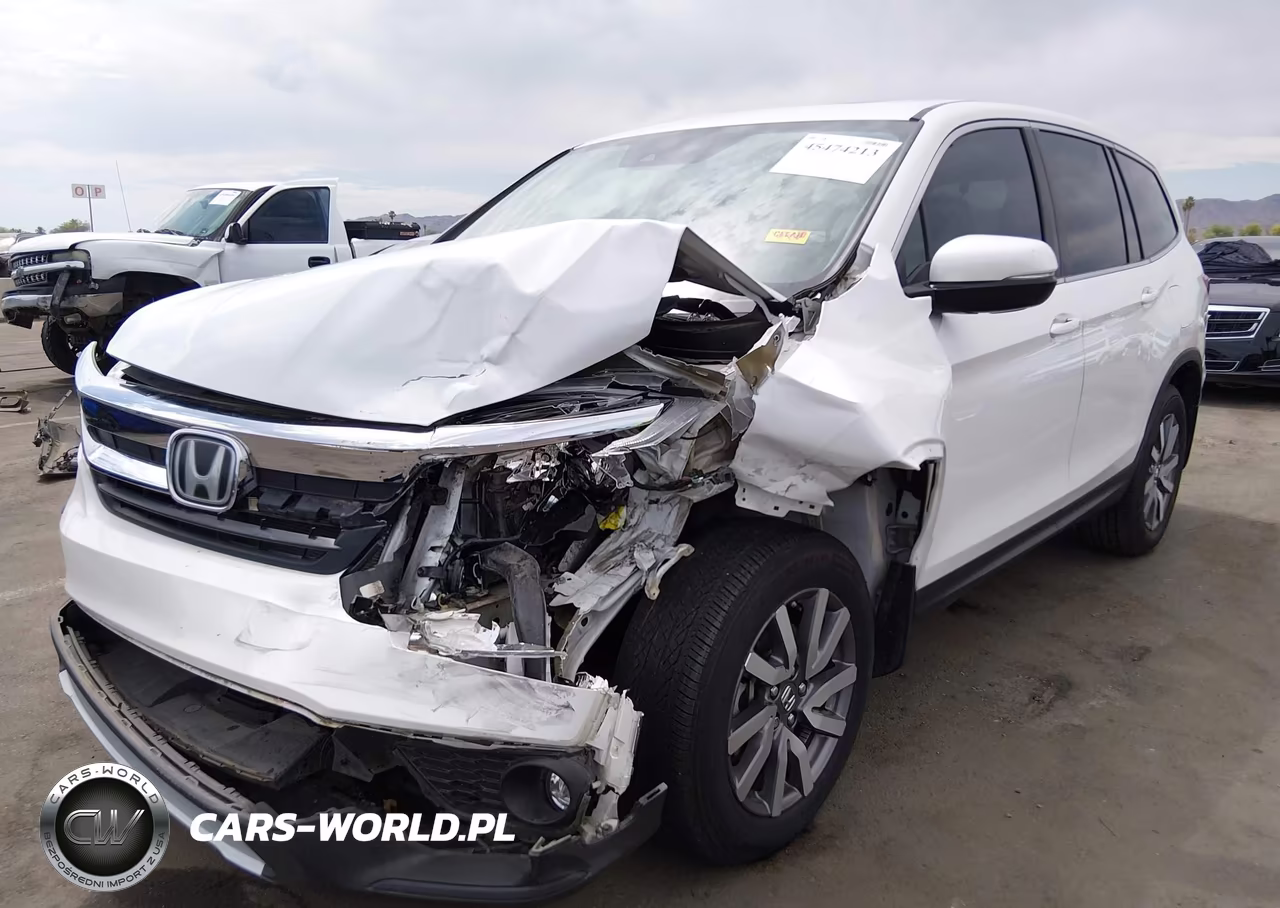 2021 Honda Pilot 2Wd Ex-L VIN:5FNYF5H54MB002985 - 2