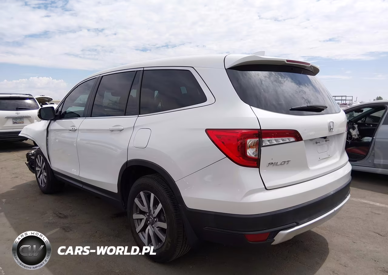 2021 Honda Pilot 2Wd Ex-L VIN:5FNYF5H54MB002985 - 3