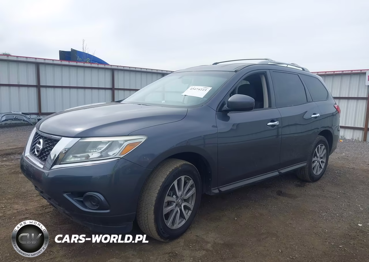2014 Nissan Pathfinder Sv VIN:5N1AR2MM5EC642234 - 2