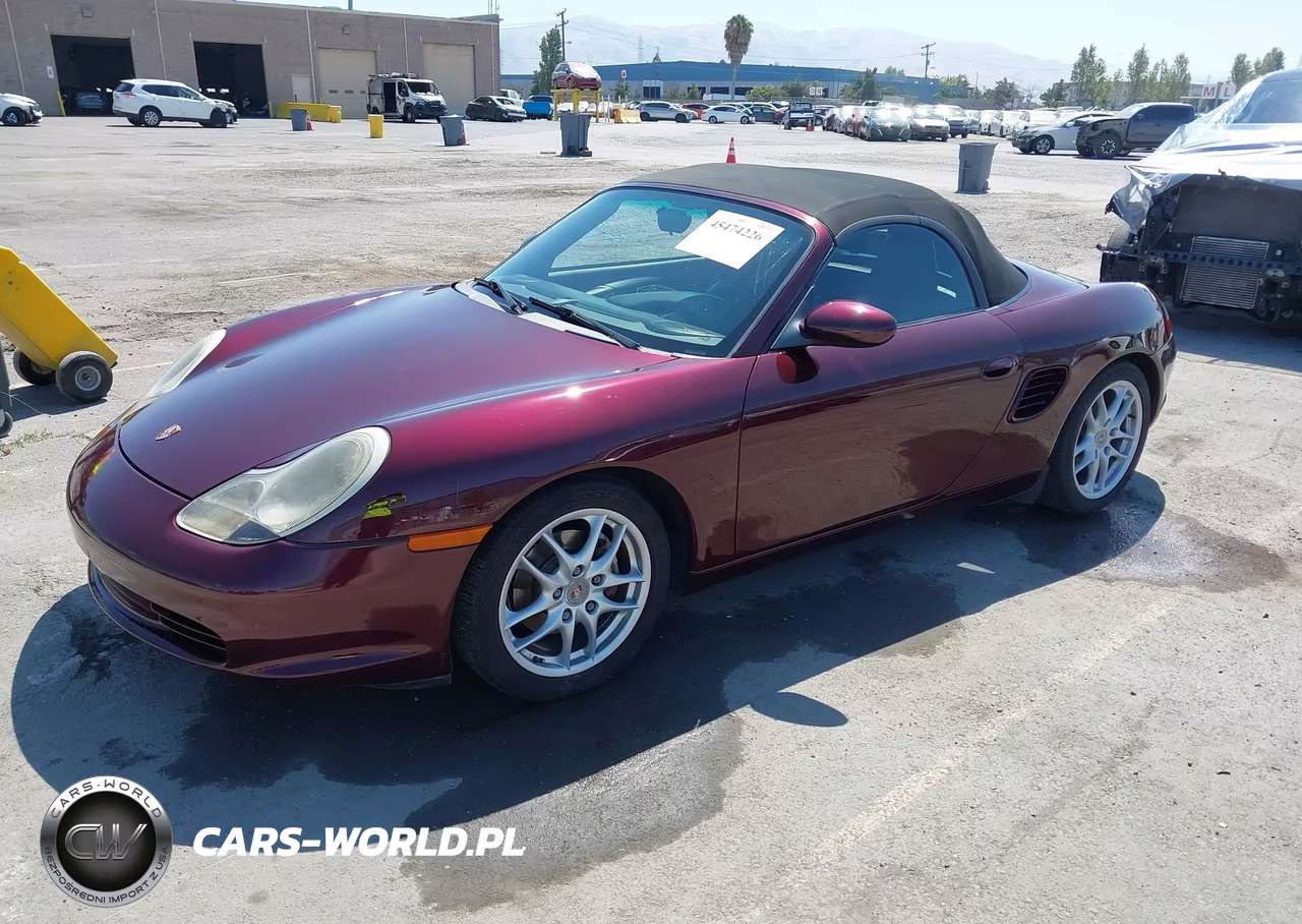 2003 Porsche Boxster VIN:WP0CA29853U623819 - 2
