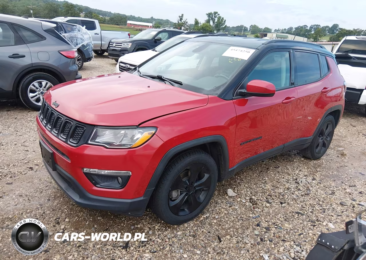 2020 Jeep Compass Altitude Fwd VIN:3C4NJCBB4LT257964 - 2