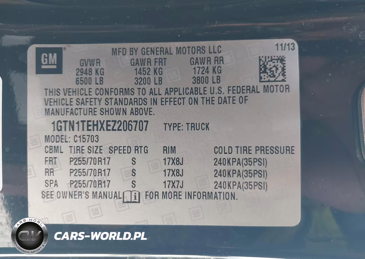 2014 GMC Sierra 1500 VIN:1GTN1TEHXEZ206707 - 9
