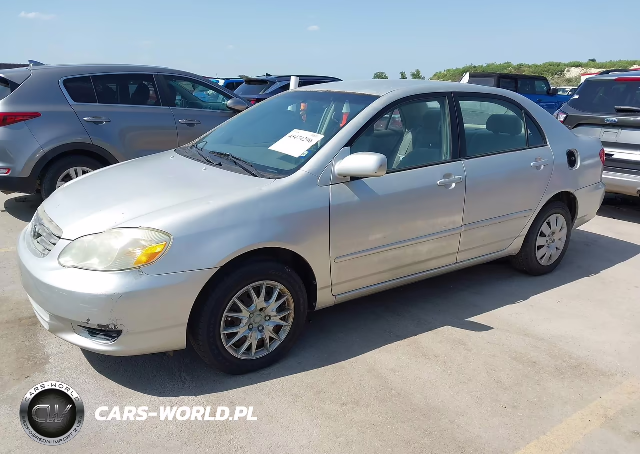 2003 Toyota Corolla Le VIN:1NXBR32E63Z020710 - 2