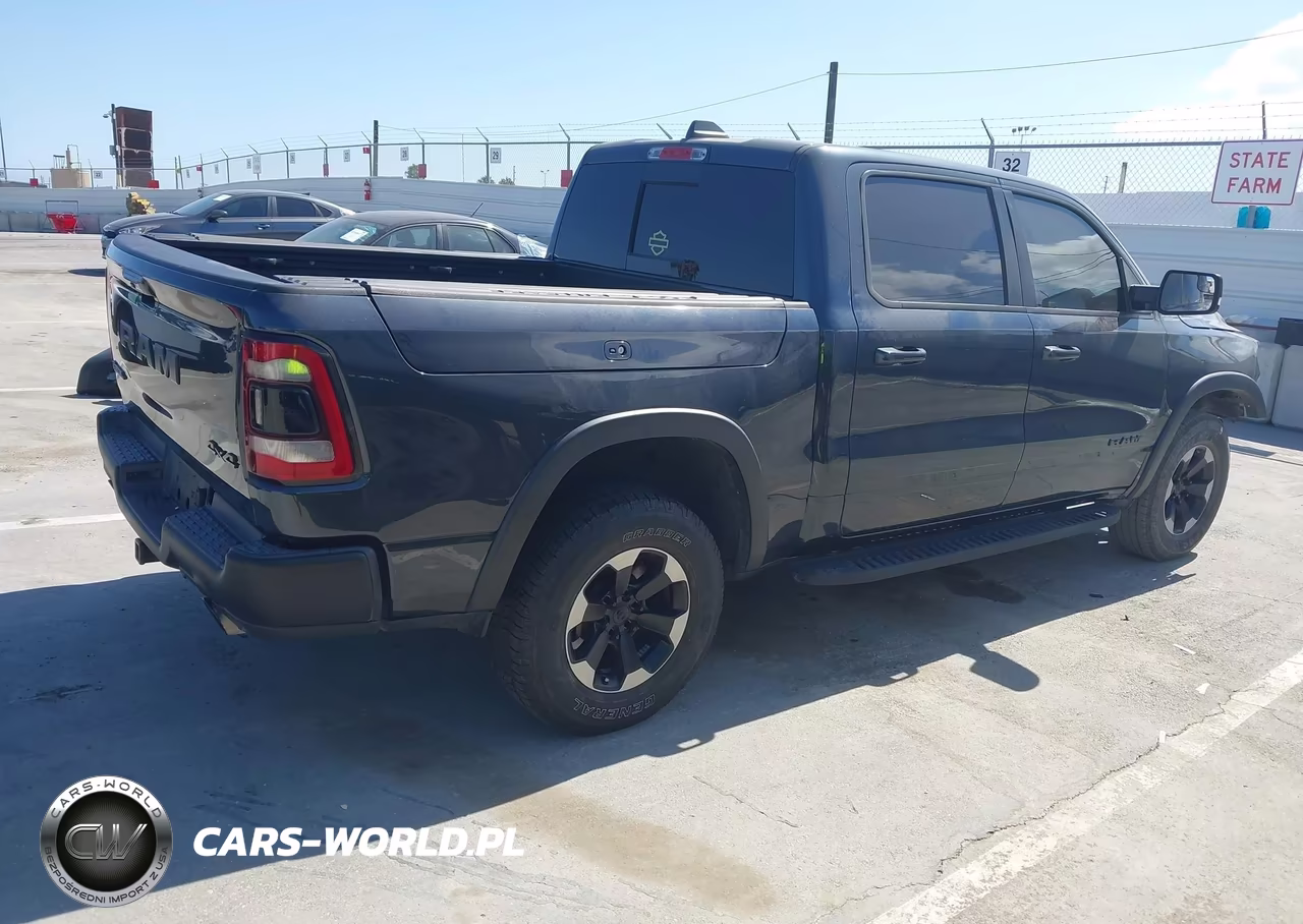 2019 Ram 1500 Rebel 4X4 5'7 Box VIN:1C6SRFLT1KN791806 - 4