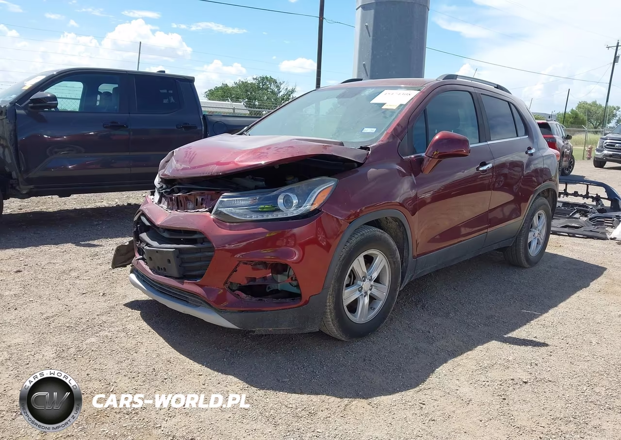 2017 Chevrolet Trax Lt VIN:3GNCJLSB0HL234168 - 2