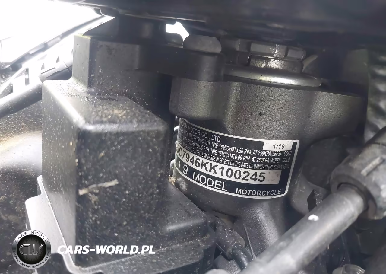 2019 Honda Gl1800 B VIN:JH2SC7946KK100245 - 10
