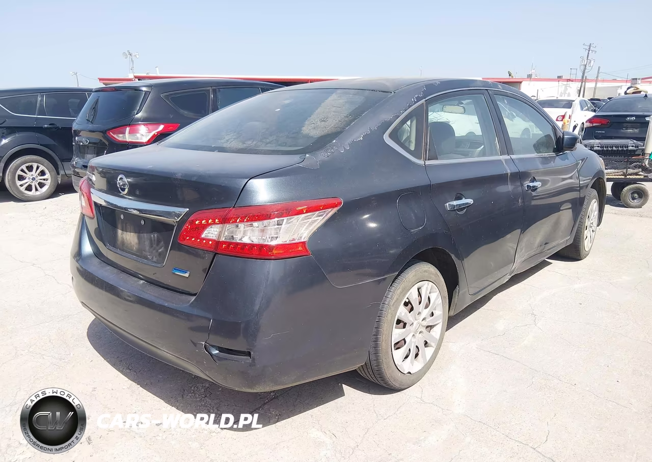 2014 Nissan Sentra S VIN:3N1AB7AP3EL685174 - 4