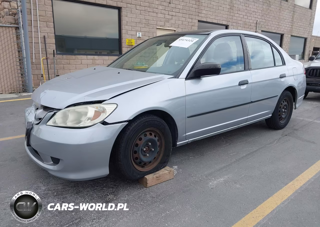 2005 Honda Civic Vp VIN:2HGES16385H588645 - 2