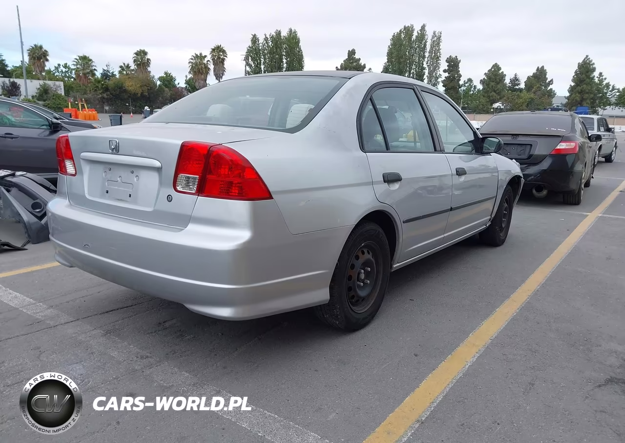 2005 Honda Civic Vp VIN:2HGES16385H588645 - 4