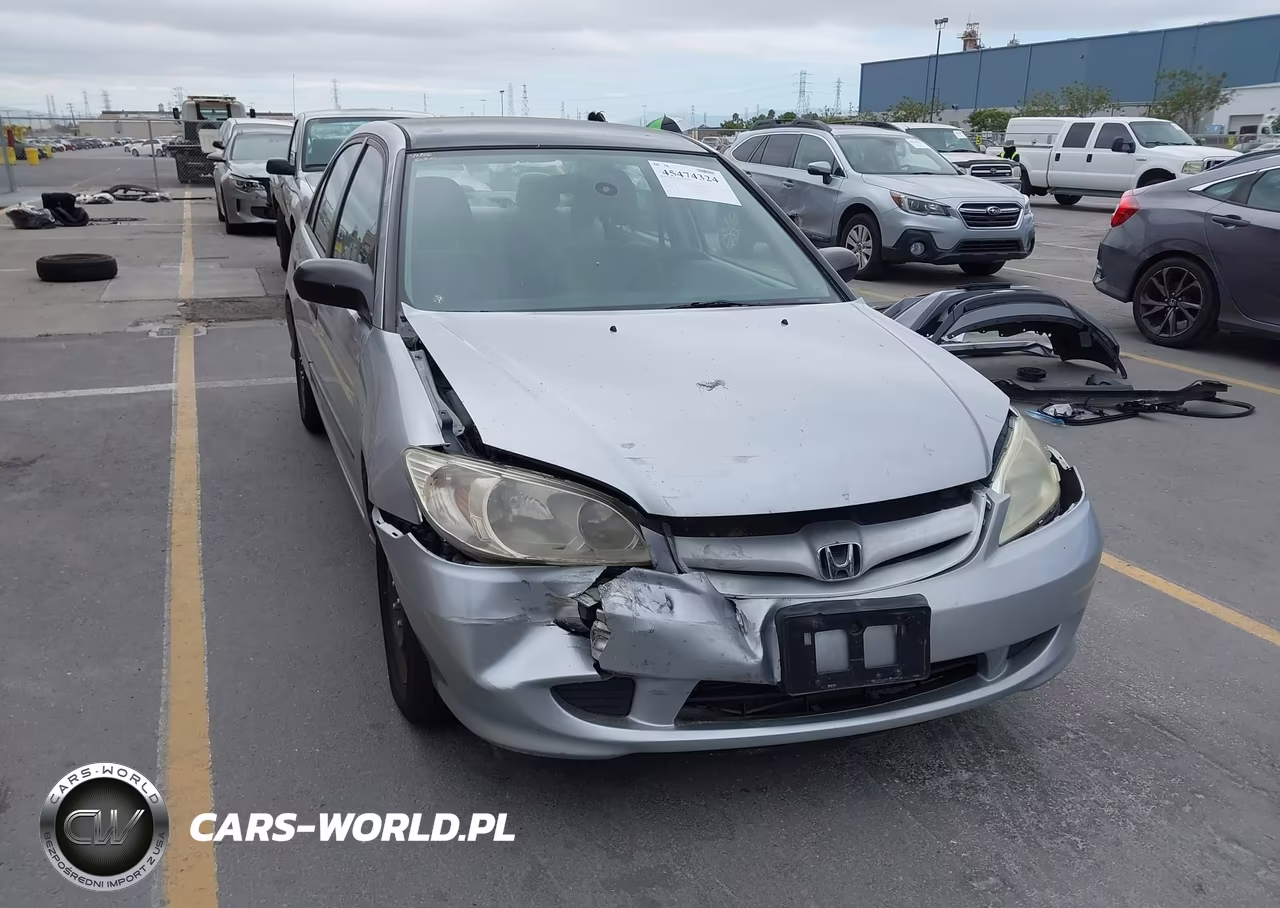 2005 Honda Civic Vp VIN:2HGES16385H588645 - 6