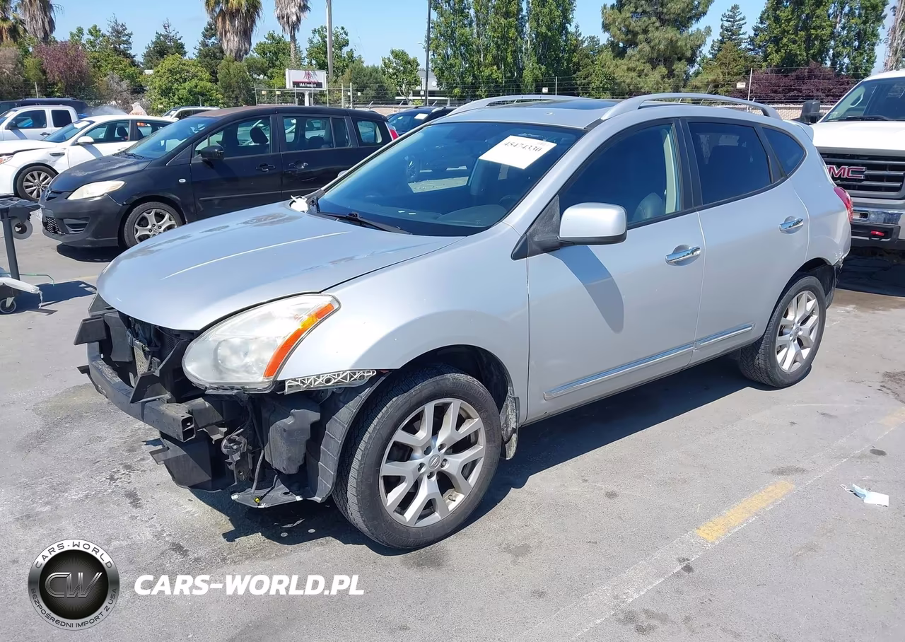 2011 Nissan Rogue Sv VIN:JN8AS5MV4BW668728 - 2