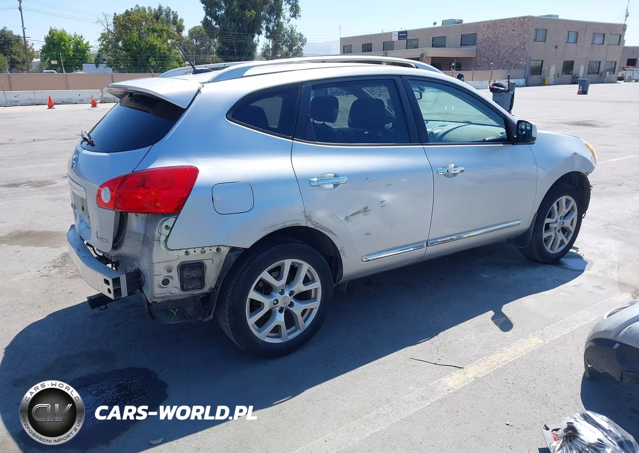 2011 Nissan Rogue Sv VIN:JN8AS5MV4BW668728 - 4