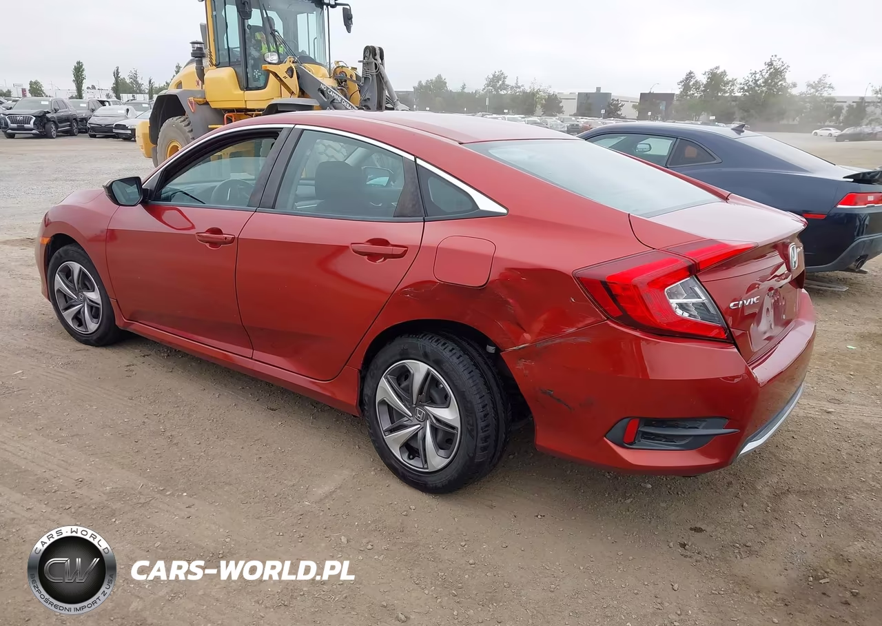 2021 Honda Civic Lx VIN:2HGFC2F62MH557861 - 3