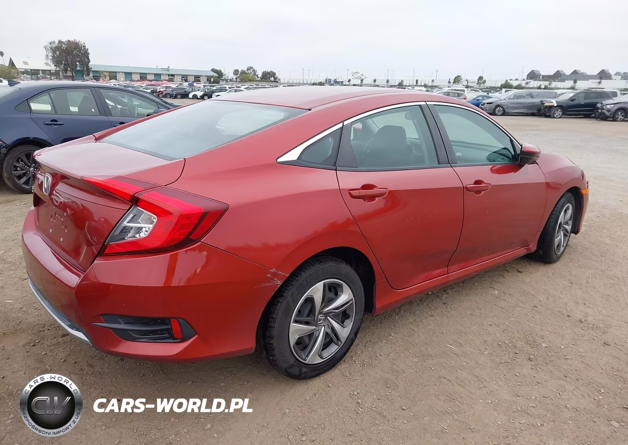 2021 Honda Civic Lx VIN:2HGFC2F62MH557861 - 4
