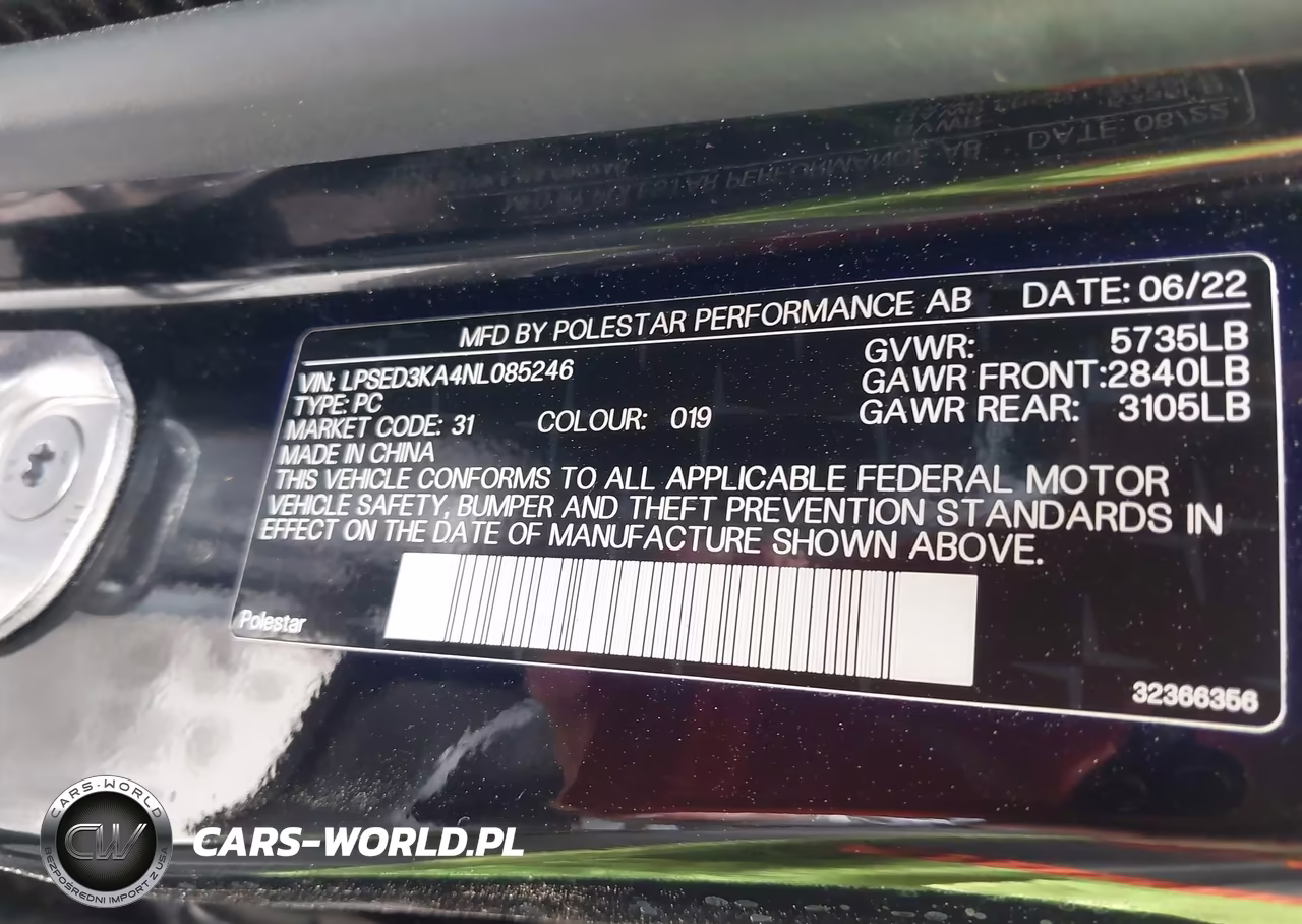 2022 Polestar 2 Long Range Dual Motor VIN:LPSED3KA4NL085246 - 9