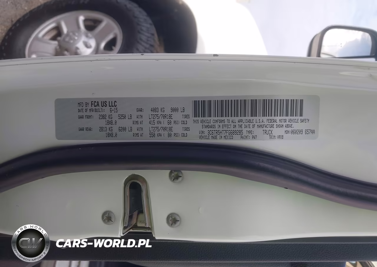2015 Ram 2500 Tradesman VIN:3C6TR5HT7FG689285 - 9