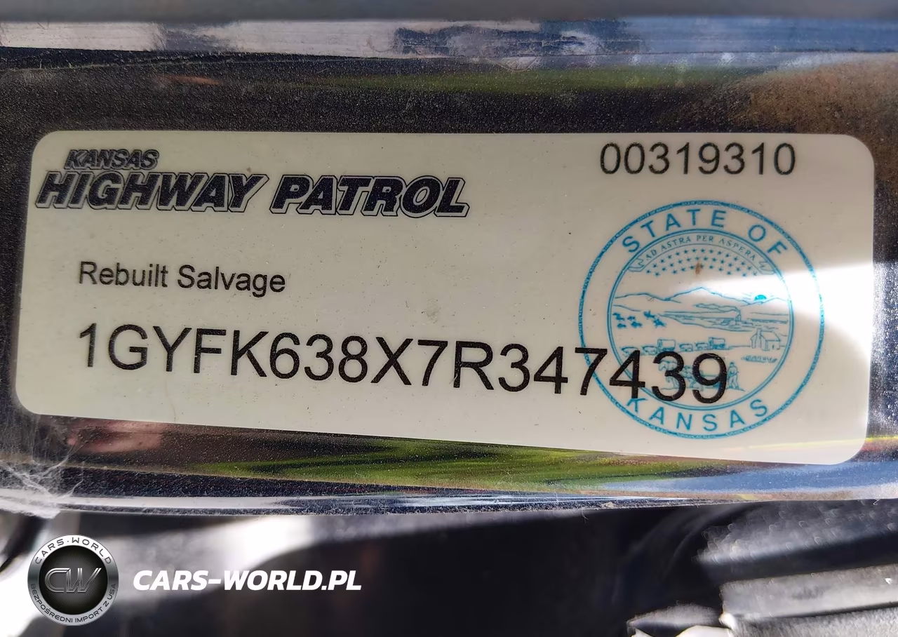 2007 Cadillac Escalade VIN:1GYFK638X7R347439 - 9
