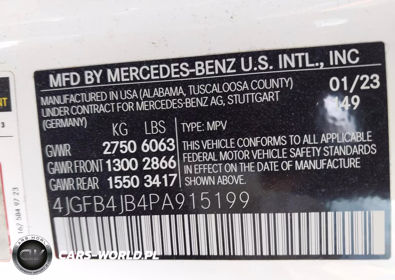 2023 Mercedes-Benz Gle 350 VIN:4JGFB4JB4PA915199 - 9