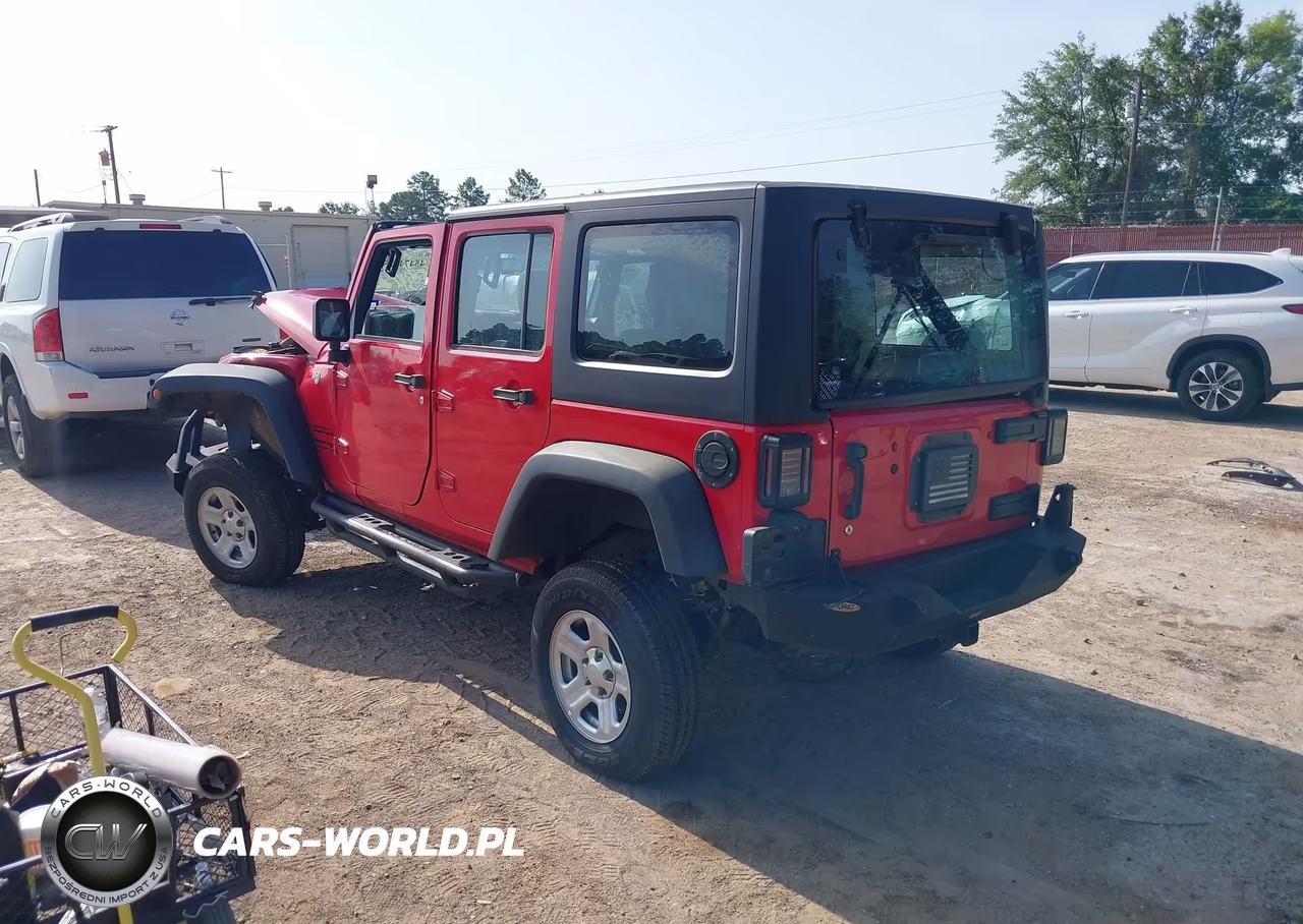 2018 Jeep Wrangler Jk Unlimited Sport 4X4 VIN:1C4BJWDG7JL925438 - 3