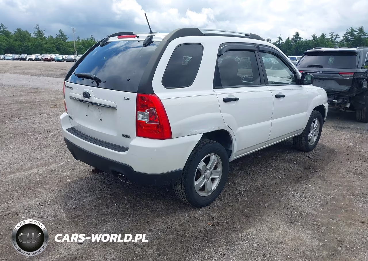 2009 Kia Sportage Lx V6 VIN:KNDJE723997572470 - 4