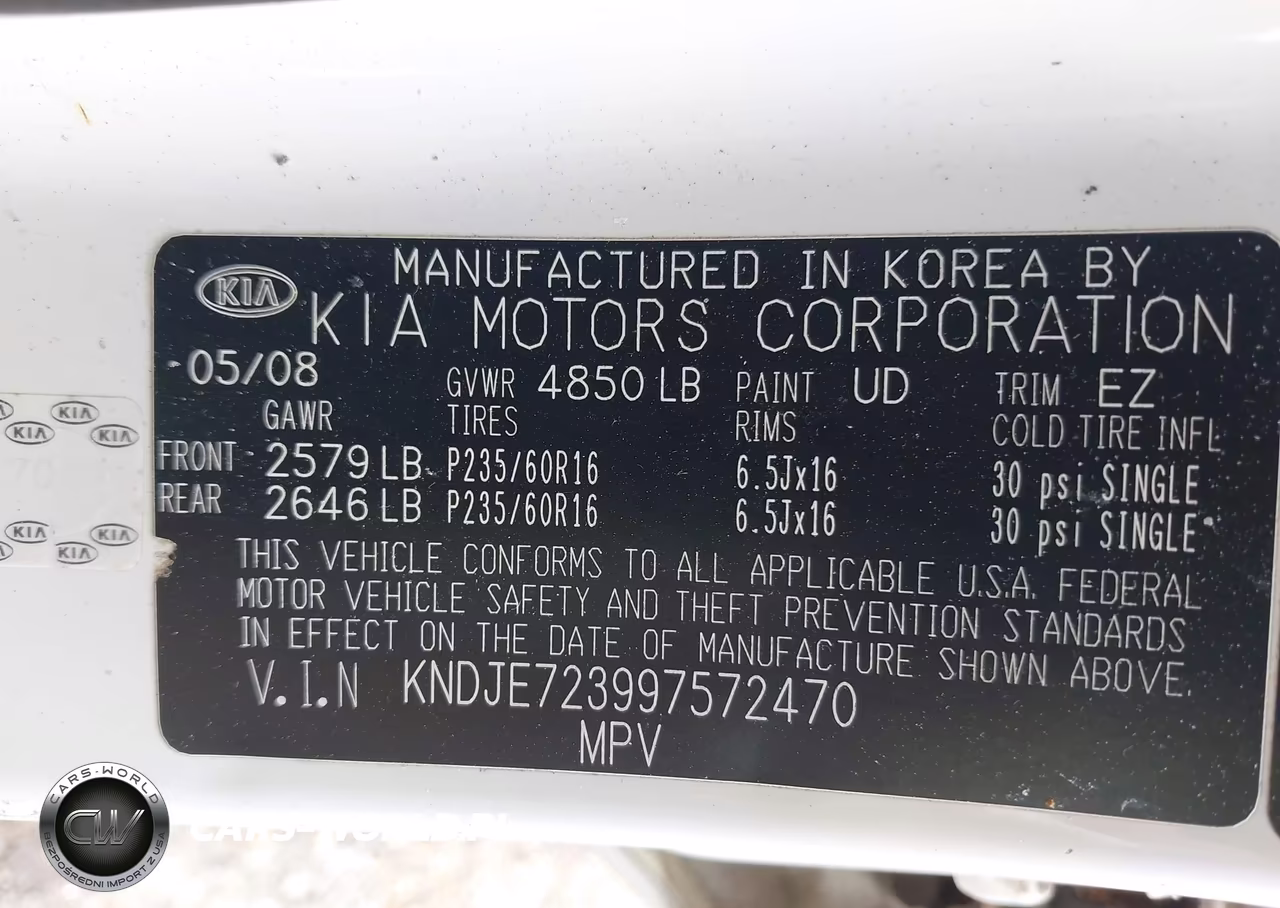 2009 Kia Sportage Lx V6 VIN:KNDJE723997572470 - 9