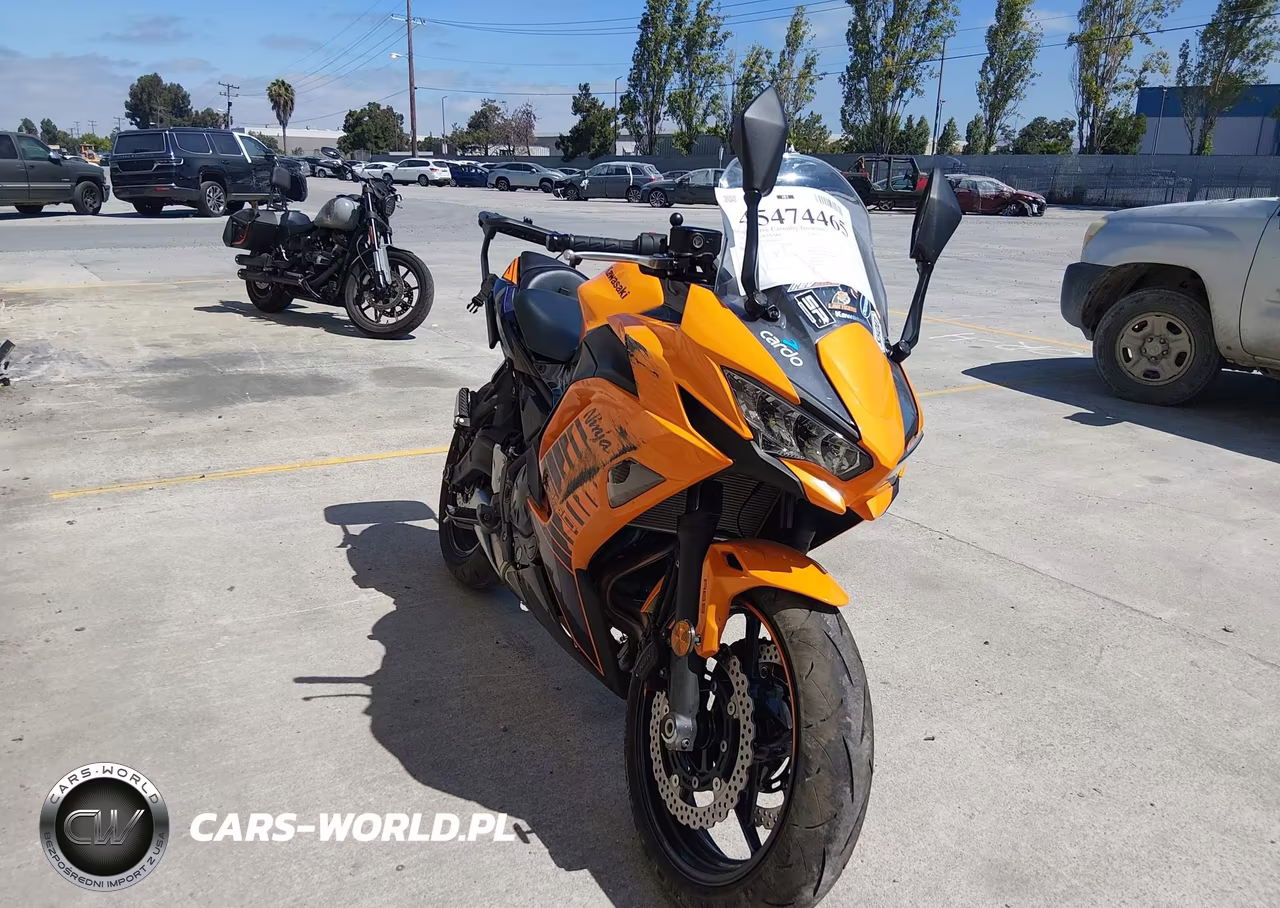 2025 Kawasaki Ex650 P VIN:ML5EXEP11SDAE0105 - 1