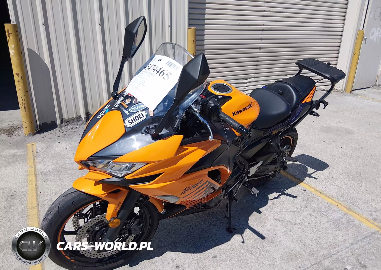 2025 Kawasaki Ex650 P VIN:ML5EXEP11SDAE0105 - 2