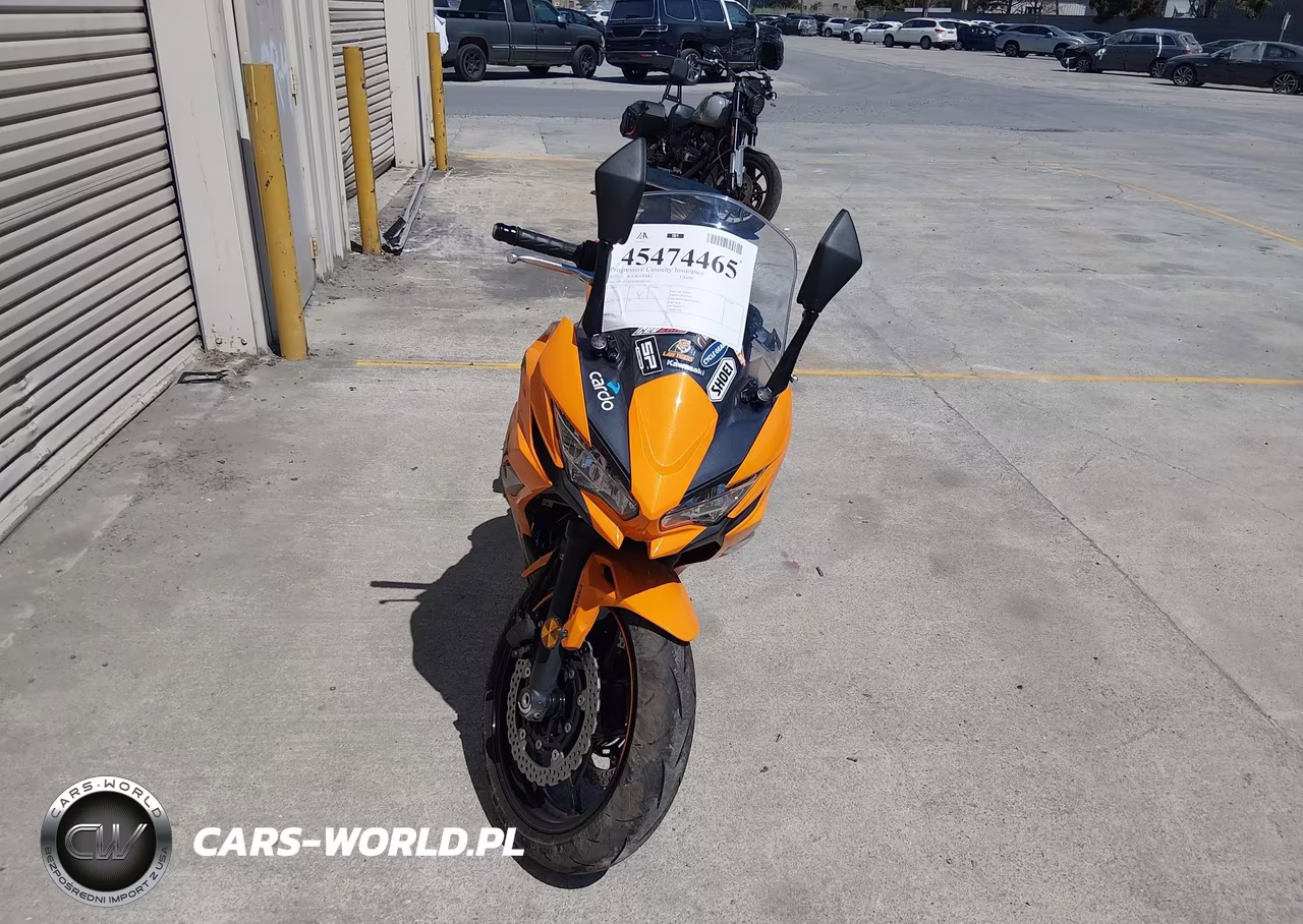 2025 Kawasaki Ex650 P VIN:ML5EXEP11SDAE0105 - 5