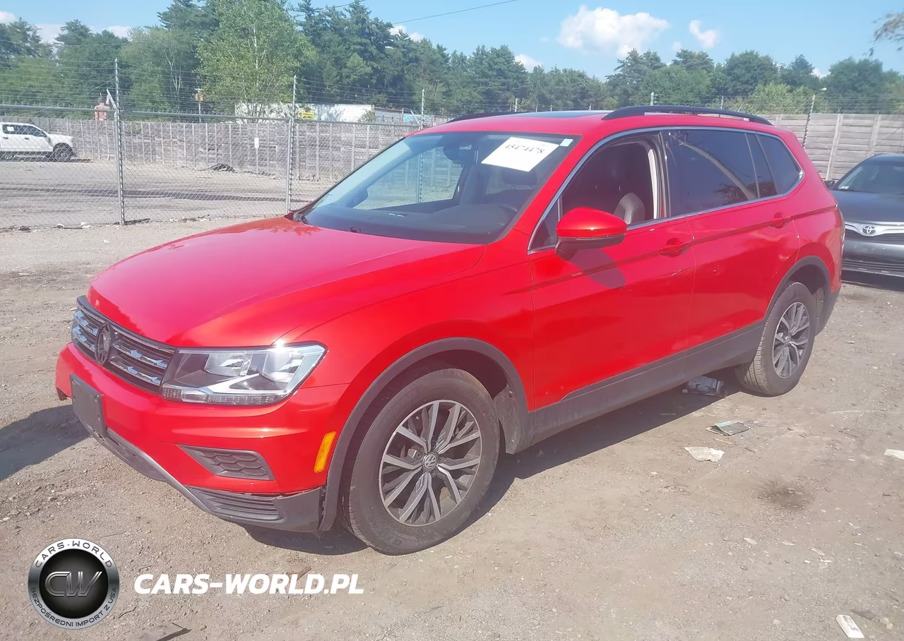 2019 Volkswagen Tiguan 2.0T Se-2.0T Sel-2.0T Sel R-Line-2.0T Sel R-Line Black VIN:3VV2B7AX2KM135442 - 2