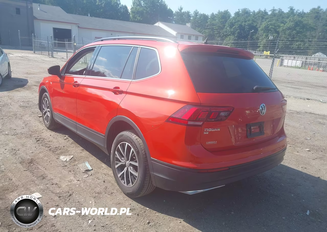 2019 Volkswagen Tiguan 2.0T Se-2.0T Sel-2.0T Sel R-Line-2.0T Sel R-Line Black VIN:3VV2B7AX2KM135442 - 3