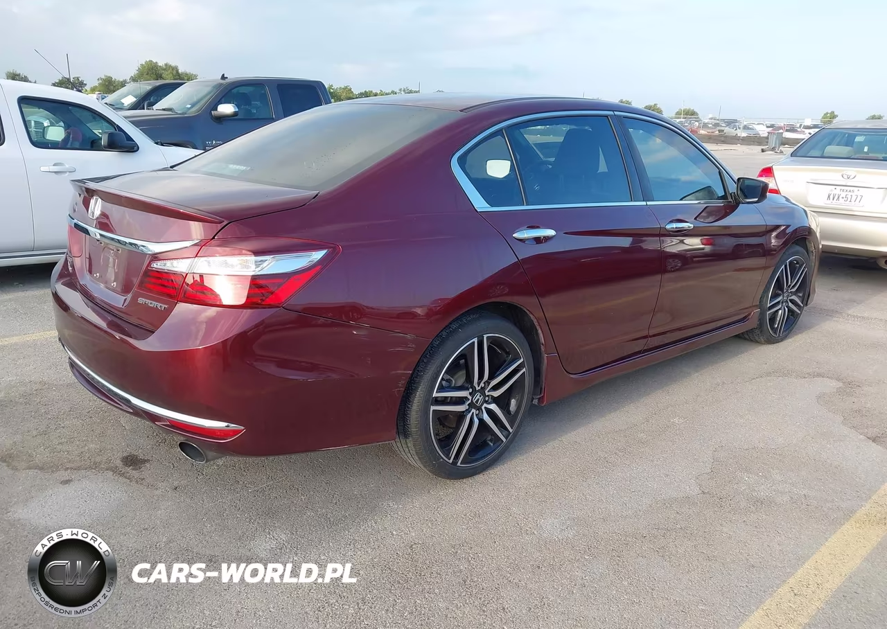 2017 Honda Accord Sport VIN:1HGCR2F58HA301415 - 4