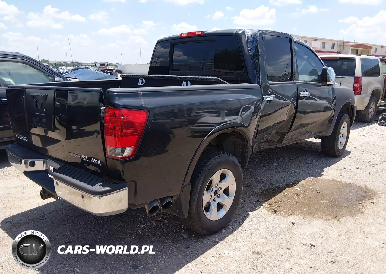 2011 Nissan Titan Sl VIN:1N6BA0EC9BN324902 - 4