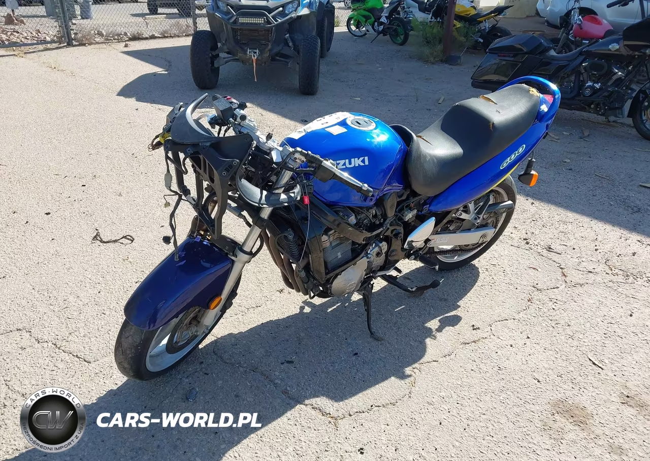 2001 Suzuki Gsx600 F VIN:JS1GN79A712103744 - 2