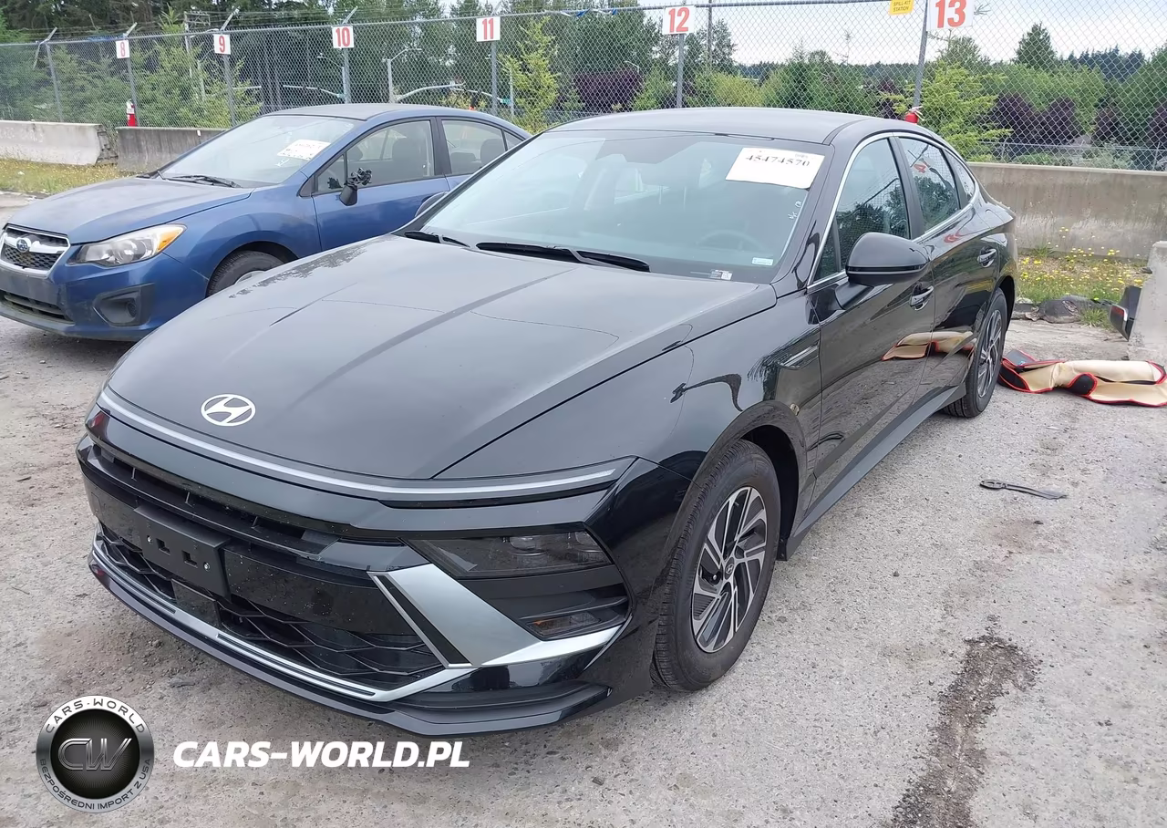2026 Hyundai Sonata Hybrid Blue VIN:KMHL24JJ9TA167103 - 2