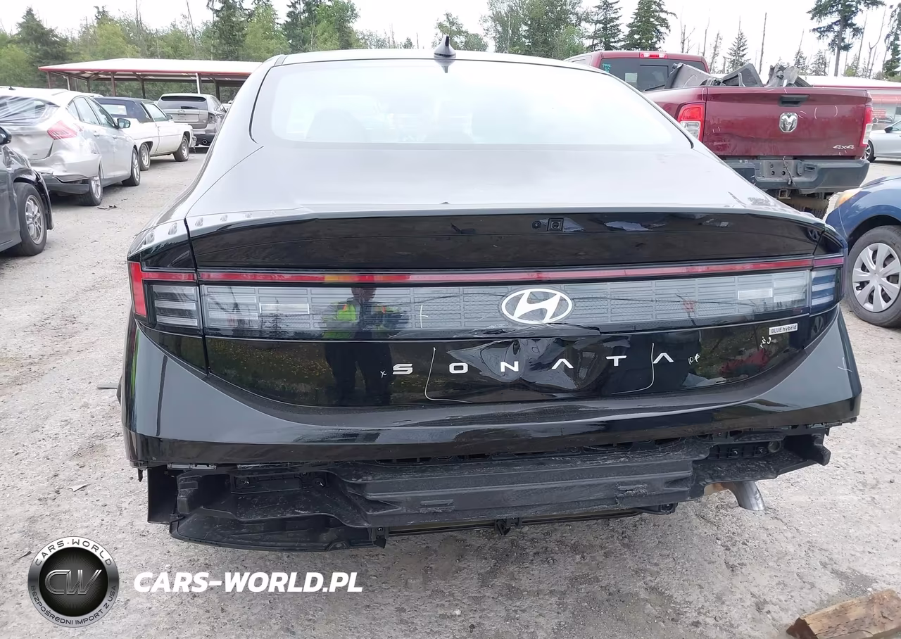 2026 Hyundai Sonata Hybrid Blue VIN:KMHL24JJ9TA167103 - 6