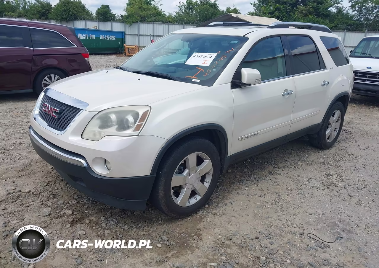 2008 GMC Acadia Slt-2 VIN:1GKER33768J253842 - 2
