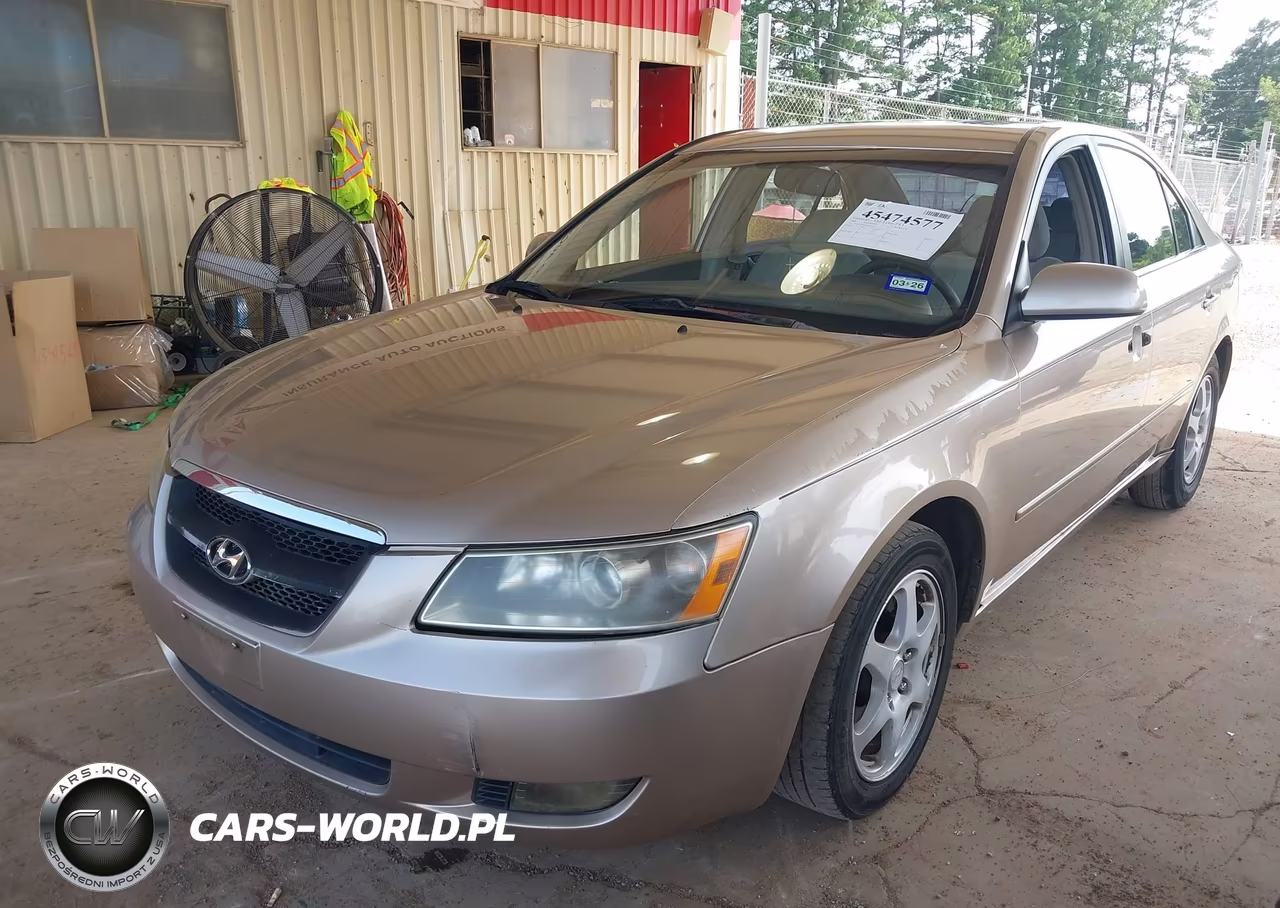 2006 Hyundai Sonata Gls VIN:5NPEU46C76H165350 - 2