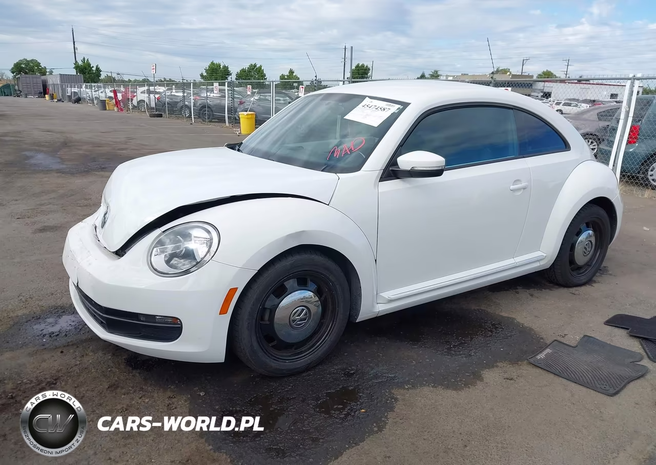 2014 Volkswagen Beetle 2.5L VIN:3VWJP7ATXEM608904 - 2