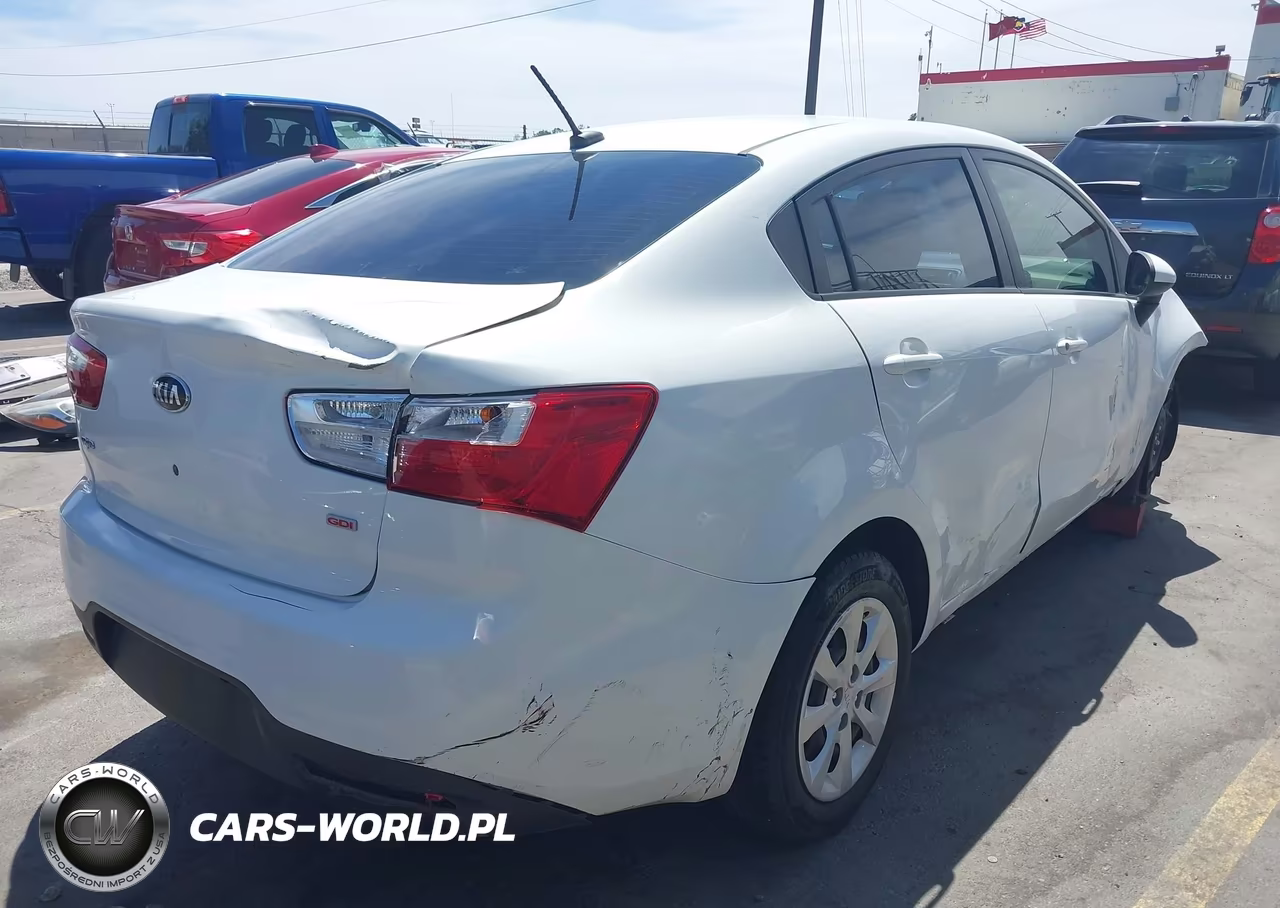 2015 Kia Rio Lx VIN:KNADM4A32F6458079 - 4